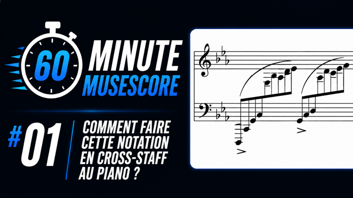 Nouveau format sur la chaine YouTube : Minute MuseScore